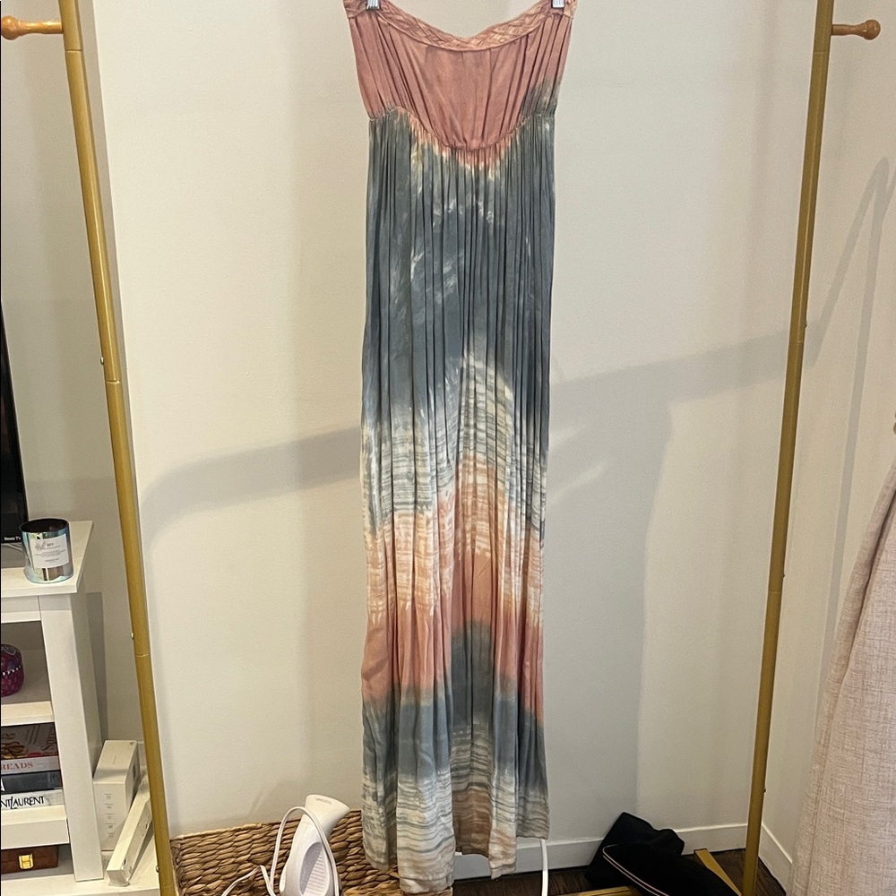 Tiare Hawaii Blush Pink Maxi Dress